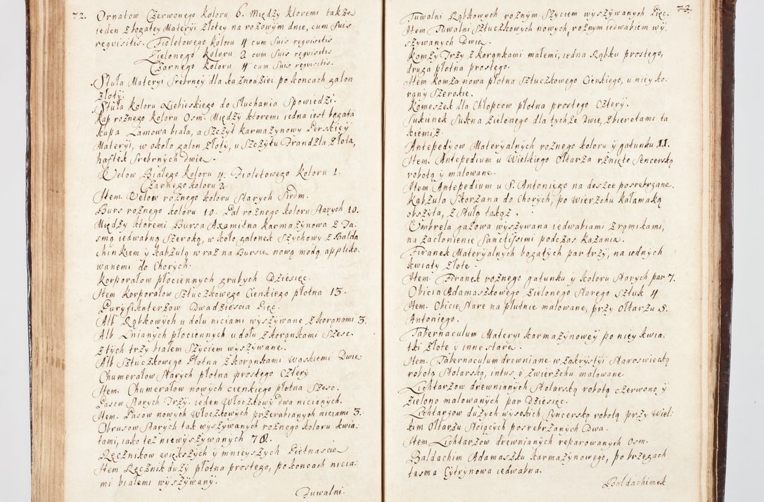 Zdjęcie nr 212 dla obiektu archiwalnego: Visitatio ecclesiarum parachialium, praebendarum, capellarum, hospitalium, confraternitatum, nec non beneficiorum in decanatu Scalensi Kostka comitis in Załuskie Załuski, episcopi Cracoviensis, ducis Severiae per me Andream Nehrebecki S.Th.D., Insignis Collegiatae Sandomieriensis canonicum et scholasticum Scarbimieiensem, delegatum et deputatum extraordinarium visitatorem a.D. 1748 die 23 mensis Aprilis inchoata, ac successivo anno eodem 1748 diec 24 Octobris finita