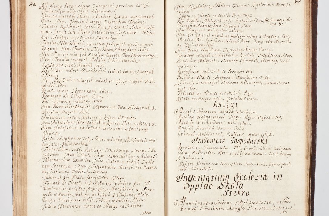 Zdjęcie nr 207 dla obiektu archiwalnego: Visitatio ecclesiarum parachialium, praebendarum, capellarum, hospitalium, confraternitatum, nec non beneficiorum in decanatu Scalensi Kostka comitis in Załuskie Załuski, episcopi Cracoviensis, ducis Severiae per me Andream Nehrebecki S.Th.D., Insignis Collegiatae Sandomieriensis canonicum et scholasticum Scarbimieiensem, delegatum et deputatum extraordinarium visitatorem a.D. 1748 die 23 mensis Aprilis inchoata, ac successivo anno eodem 1748 diec 24 Octobris finita