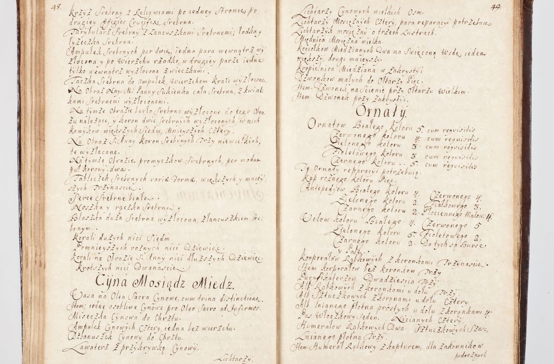 Zdjęcie nr 200 dla obiektu archiwalnego: Visitatio ecclesiarum parachialium, praebendarum, capellarum, hospitalium, confraternitatum, nec non beneficiorum in decanatu Scalensi Kostka comitis in Załuskie Załuski, episcopi Cracoviensis, ducis Severiae per me Andream Nehrebecki S.Th.D., Insignis Collegiatae Sandomieriensis canonicum et scholasticum Scarbimieiensem, delegatum et deputatum extraordinarium visitatorem a.D. 1748 die 23 mensis Aprilis inchoata, ac successivo anno eodem 1748 diec 24 Octobris finita