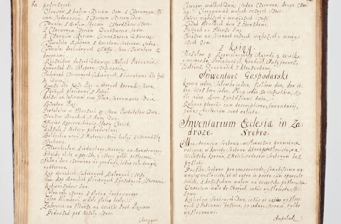 Zdjęcie nr 201 dla obiektu archiwalnego: Visitatio ecclesiarum parachialium, praebendarum, capellarum, hospitalium, confraternitatum, nec non beneficiorum in decanatu Scalensi Kostka comitis in Załuskie Załuski, episcopi Cracoviensis, ducis Severiae per me Andream Nehrebecki S.Th.D., Insignis Collegiatae Sandomieriensis canonicum et scholasticum Scarbimieiensem, delegatum et deputatum extraordinarium visitatorem a.D. 1748 die 23 mensis Aprilis inchoata, ac successivo anno eodem 1748 diec 24 Octobris finita
