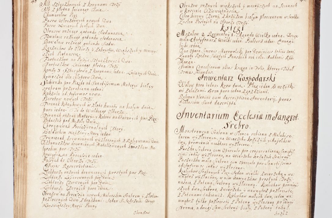 Zdjęcie nr 199 dla obiektu archiwalnego: Visitatio ecclesiarum parachialium, praebendarum, capellarum, hospitalium, confraternitatum, nec non beneficiorum in decanatu Scalensi Kostka comitis in Załuskie Załuski, episcopi Cracoviensis, ducis Severiae per me Andream Nehrebecki S.Th.D., Insignis Collegiatae Sandomieriensis canonicum et scholasticum Scarbimieiensem, delegatum et deputatum extraordinarium visitatorem a.D. 1748 die 23 mensis Aprilis inchoata, ac successivo anno eodem 1748 diec 24 Octobris finita