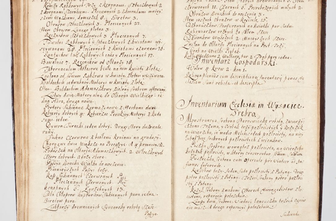 Zdjęcie nr 178 dla obiektu archiwalnego: Visitatio ecclesiarum parachialium, praebendarum, capellarum, hospitalium, confraternitatum, nec non beneficiorum in decanatu Scalensi Kostka comitis in Załuskie Załuski, episcopi Cracoviensis, ducis Severiae per me Andream Nehrebecki S.Th.D., Insignis Collegiatae Sandomieriensis canonicum et scholasticum Scarbimieiensem, delegatum et deputatum extraordinarium visitatorem a.D. 1748 die 23 mensis Aprilis inchoata, ac successivo anno eodem 1748 diec 24 Octobris finita