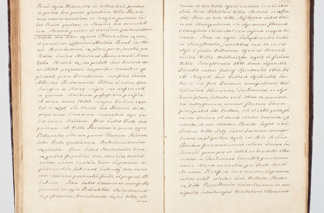 Zdjęcie nr 162 dla obiektu archiwalnego: Visitatio ecclesiarum parachialium, praebendarum, capellarum, hospitalium, confraternitatum, nec non beneficiorum in decanatu Scalensi Kostka comitis in Załuskie Załuski, episcopi Cracoviensis, ducis Severiae per me Andream Nehrebecki S.Th.D., Insignis Collegiatae Sandomieriensis canonicum et scholasticum Scarbimieiensem, delegatum et deputatum extraordinarium visitatorem a.D. 1748 die 23 mensis Aprilis inchoata, ac successivo anno eodem 1748 diec 24 Octobris finita