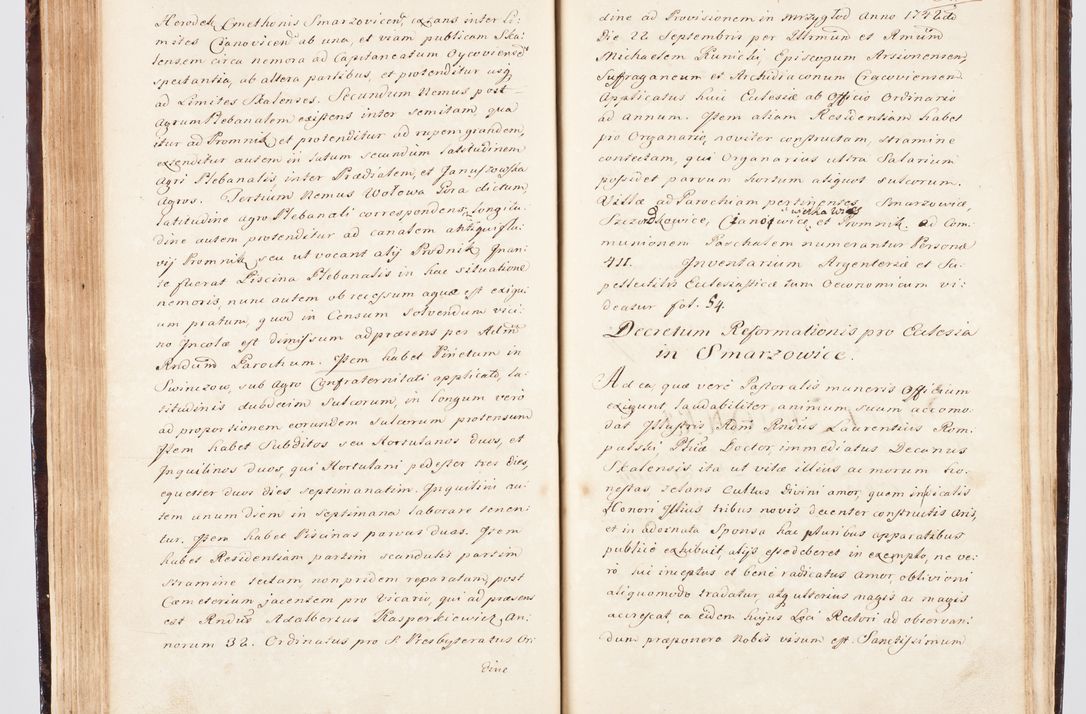 Zdjęcie nr 117 dla obiektu archiwalnego: Visitatio ecclesiarum parachialium, praebendarum, capellarum, hospitalium, confraternitatum, nec non beneficiorum in decanatu Scalensi Kostka comitis in Załuskie Załuski, episcopi Cracoviensis, ducis Severiae per me Andream Nehrebecki S.Th.D., Insignis Collegiatae Sandomieriensis canonicum et scholasticum Scarbimieiensem, delegatum et deputatum extraordinarium visitatorem a.D. 1748 die 23 mensis Aprilis inchoata, ac successivo anno eodem 1748 diec 24 Octobris finita