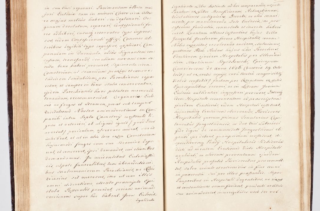 Zdjęcie nr 107 dla obiektu archiwalnego: Visitatio ecclesiarum parachialium, praebendarum, capellarum, hospitalium, confraternitatum, nec non beneficiorum in decanatu Scalensi Kostka comitis in Załuskie Załuski, episcopi Cracoviensis, ducis Severiae per me Andream Nehrebecki S.Th.D., Insignis Collegiatae Sandomieriensis canonicum et scholasticum Scarbimieiensem, delegatum et deputatum extraordinarium visitatorem a.D. 1748 die 23 mensis Aprilis inchoata, ac successivo anno eodem 1748 diec 24 Octobris finita