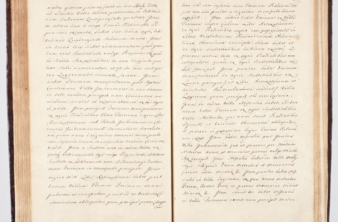 Zdjęcie nr 100 dla obiektu archiwalnego: Visitatio ecclesiarum parachialium, praebendarum, capellarum, hospitalium, confraternitatum, nec non beneficiorum in decanatu Scalensi Kostka comitis in Załuskie Załuski, episcopi Cracoviensis, ducis Severiae per me Andream Nehrebecki S.Th.D., Insignis Collegiatae Sandomieriensis canonicum et scholasticum Scarbimieiensem, delegatum et deputatum extraordinarium visitatorem a.D. 1748 die 23 mensis Aprilis inchoata, ac successivo anno eodem 1748 diec 24 Octobris finita