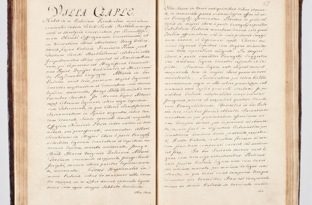 Zdjęcie nr 70 dla obiektu archiwalnego: Visitatio ecclesiarum parachialium, praebendarum, capellarum, hospitalium, confraternitatum, nec non beneficiorum in decanatu Scalensi Kostka comitis in Załuskie Załuski, episcopi Cracoviensis, ducis Severiae per me Andream Nehrebecki S.Th.D., Insignis Collegiatae Sandomieriensis canonicum et scholasticum Scarbimieiensem, delegatum et deputatum extraordinarium visitatorem a.D. 1748 die 23 mensis Aprilis inchoata, ac successivo anno eodem 1748 diec 24 Octobris finita