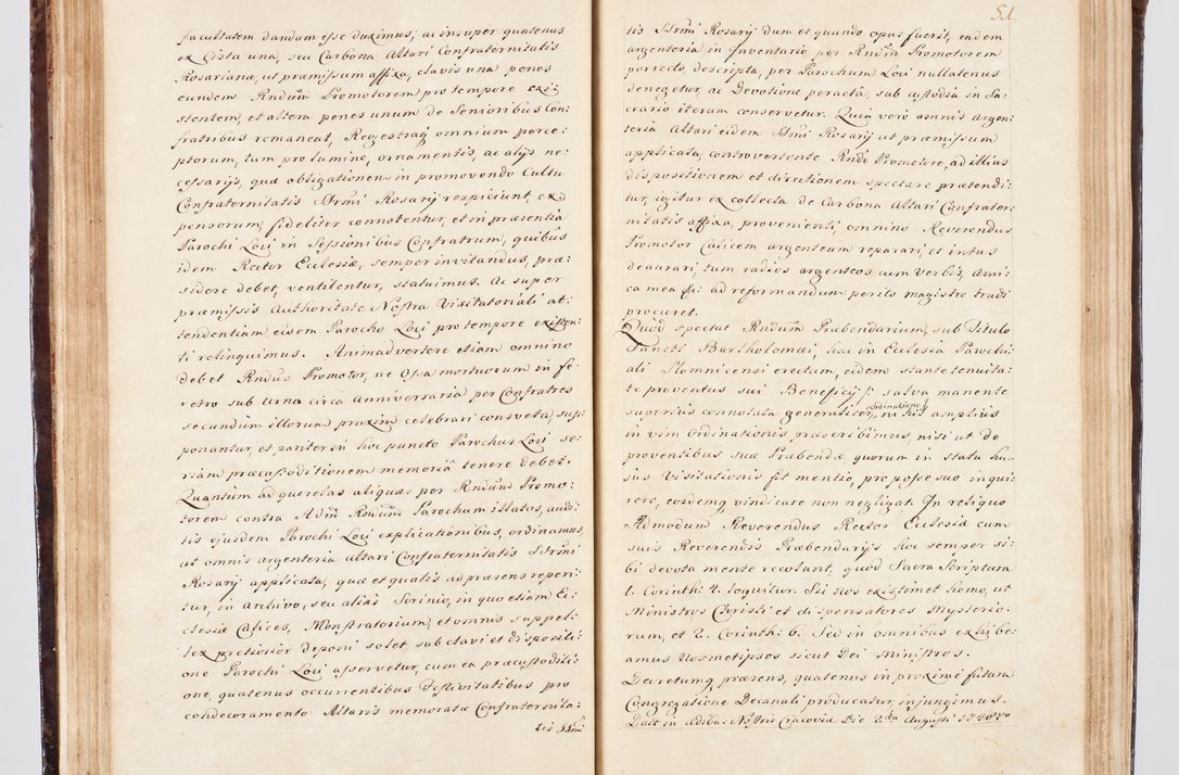 Zdjęcie nr 69 dla obiektu archiwalnego: Visitatio ecclesiarum parachialium, praebendarum, capellarum, hospitalium, confraternitatum, nec non beneficiorum in decanatu Scalensi Kostka comitis in Załuskie Załuski, episcopi Cracoviensis, ducis Severiae per me Andream Nehrebecki S.Th.D., Insignis Collegiatae Sandomieriensis canonicum et scholasticum Scarbimieiensem, delegatum et deputatum extraordinarium visitatorem a.D. 1748 die 23 mensis Aprilis inchoata, ac successivo anno eodem 1748 diec 24 Octobris finita