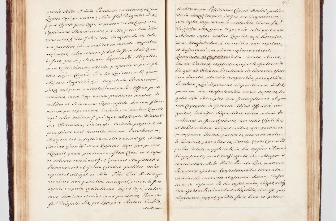 Zdjęcie nr 64 dla obiektu archiwalnego: Visitatio ecclesiarum parachialium, praebendarum, capellarum, hospitalium, confraternitatum, nec non beneficiorum in decanatu Scalensi Kostka comitis in Załuskie Załuski, episcopi Cracoviensis, ducis Severiae per me Andream Nehrebecki S.Th.D., Insignis Collegiatae Sandomieriensis canonicum et scholasticum Scarbimieiensem, delegatum et deputatum extraordinarium visitatorem a.D. 1748 die 23 mensis Aprilis inchoata, ac successivo anno eodem 1748 diec 24 Octobris finita