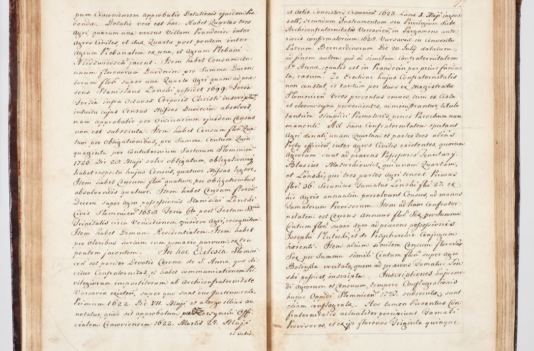 Zdjęcie nr 59 dla obiektu archiwalnego: Visitatio ecclesiarum parachialium, praebendarum, capellarum, hospitalium, confraternitatum, nec non beneficiorum in decanatu Scalensi Kostka comitis in Załuskie Załuski, episcopi Cracoviensis, ducis Severiae per me Andream Nehrebecki S.Th.D., Insignis Collegiatae Sandomieriensis canonicum et scholasticum Scarbimieiensem, delegatum et deputatum extraordinarium visitatorem a.D. 1748 die 23 mensis Aprilis inchoata, ac successivo anno eodem 1748 diec 24 Octobris finita