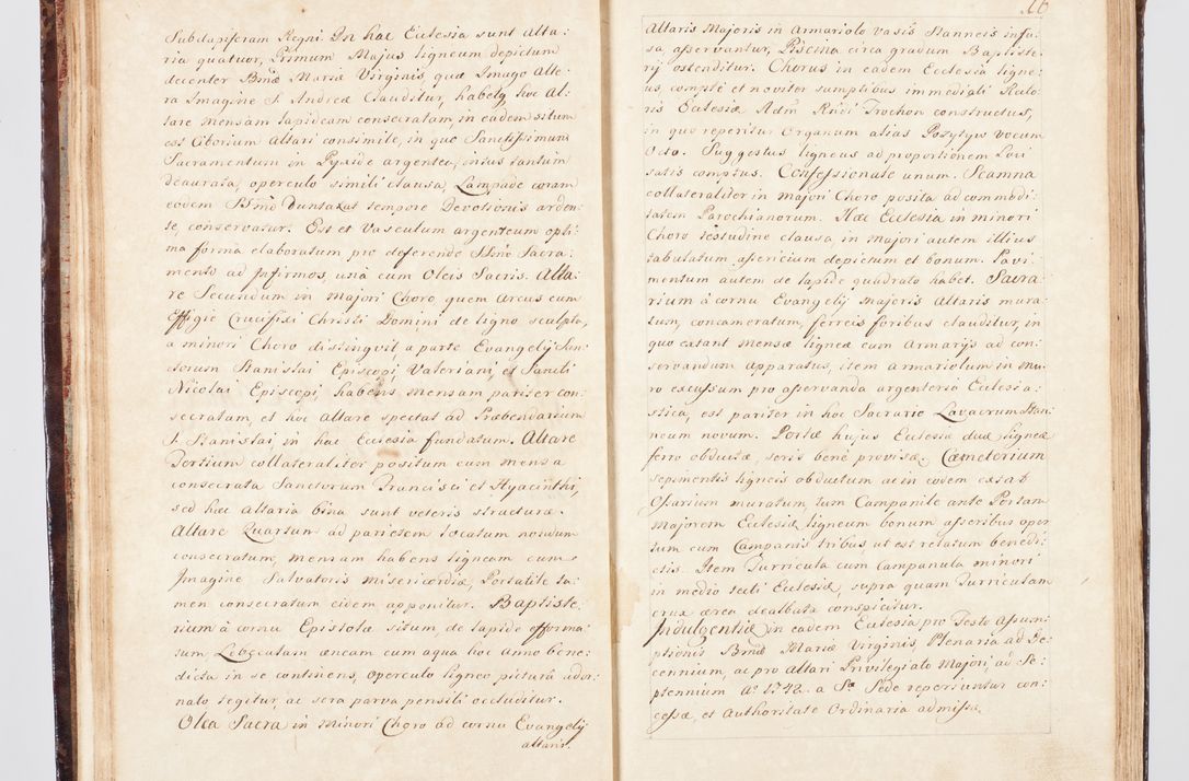 Zdjęcie nr 32 dla obiektu archiwalnego: Visitatio ecclesiarum parachialium, praebendarum, capellarum, hospitalium, confraternitatum, nec non beneficiorum in decanatu Scalensi Kostka comitis in Załuskie Załuski, episcopi Cracoviensis, ducis Severiae per me Andream Nehrebecki S.Th.D., Insignis Collegiatae Sandomieriensis canonicum et scholasticum Scarbimieiensem, delegatum et deputatum extraordinarium visitatorem a.D. 1748 die 23 mensis Aprilis inchoata, ac successivo anno eodem 1748 diec 24 Octobris finita