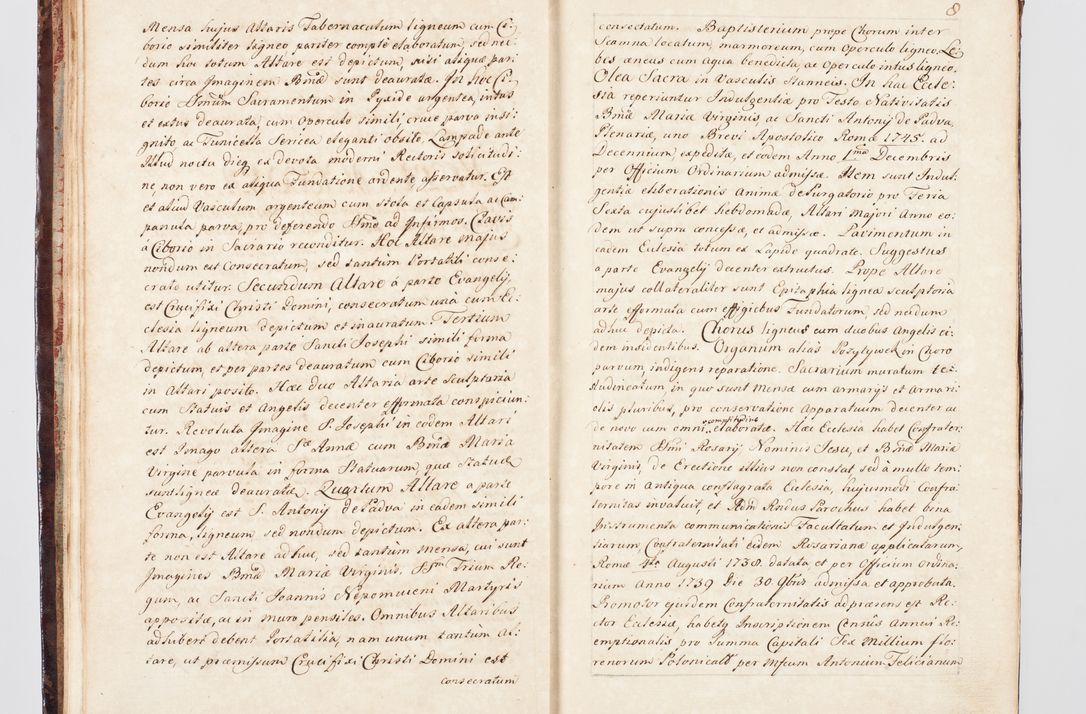Zdjęcie nr 24 dla obiektu archiwalnego: Visitatio ecclesiarum parachialium, praebendarum, capellarum, hospitalium, confraternitatum, nec non beneficiorum in decanatu Scalensi Kostka comitis in Załuskie Załuski, episcopi Cracoviensis, ducis Severiae per me Andream Nehrebecki S.Th.D., Insignis Collegiatae Sandomieriensis canonicum et scholasticum Scarbimieiensem, delegatum et deputatum extraordinarium visitatorem a.D. 1748 die 23 mensis Aprilis inchoata, ac successivo anno eodem 1748 diec 24 Octobris finita