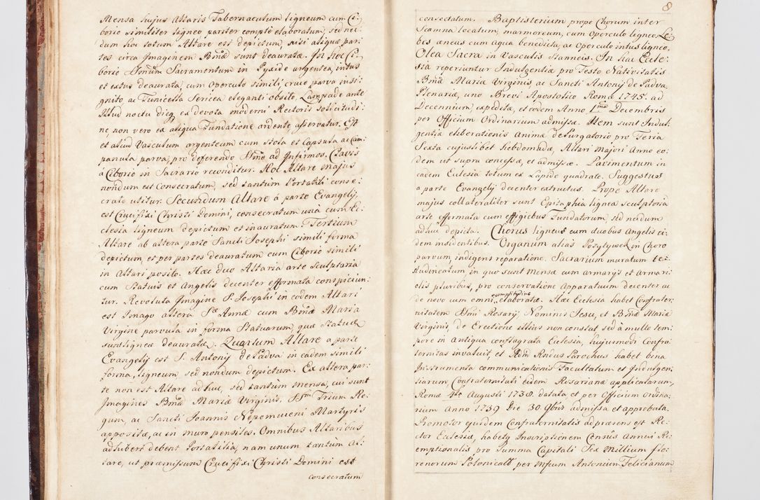 Zdjęcie nr 23 dla obiektu archiwalnego: Visitatio ecclesiarum parachialium, praebendarum, capellarum, hospitalium, confraternitatum, nec non beneficiorum in decanatu Scalensi Kostka comitis in Załuskie Załuski, episcopi Cracoviensis, ducis Severiae per me Andream Nehrebecki S.Th.D., Insignis Collegiatae Sandomieriensis canonicum et scholasticum Scarbimieiensem, delegatum et deputatum extraordinarium visitatorem a.D. 1748 die 23 mensis Aprilis inchoata, ac successivo anno eodem 1748 diec 24 Octobris finita