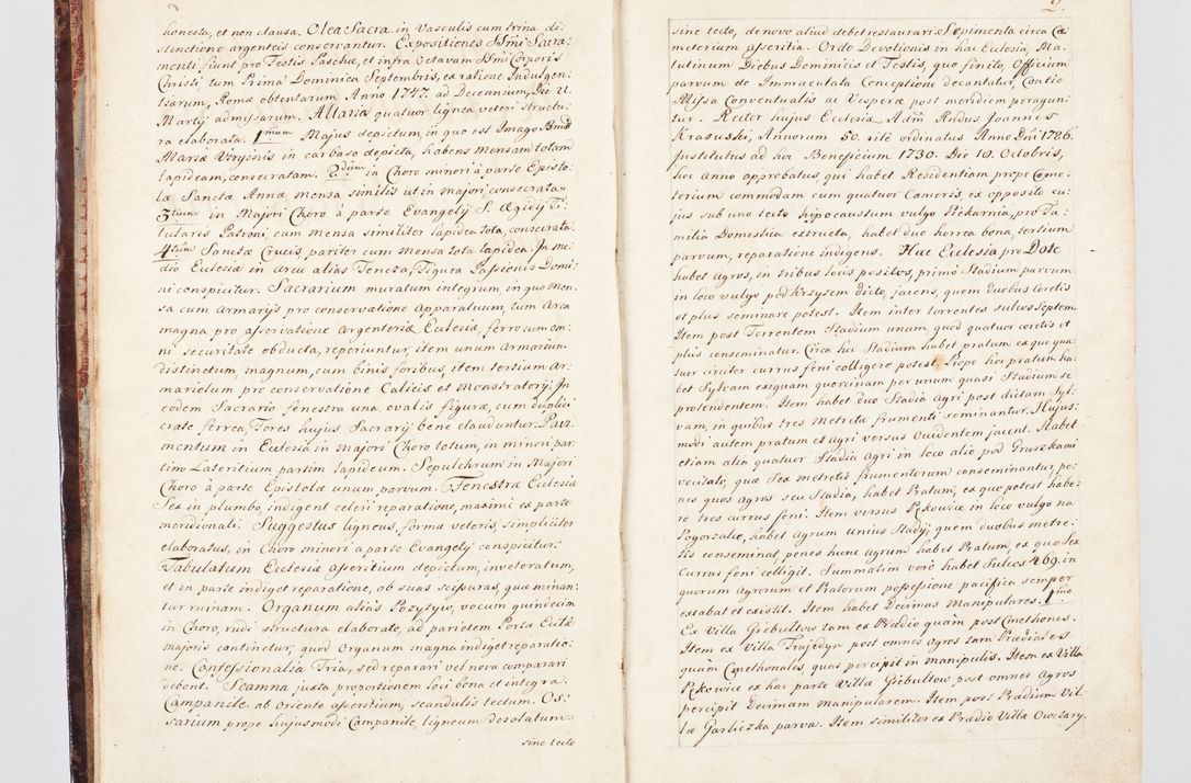 Zdjęcie nr 17 dla obiektu archiwalnego: Visitatio ecclesiarum parachialium, praebendarum, capellarum, hospitalium, confraternitatum, nec non beneficiorum in decanatu Scalensi Kostka comitis in Załuskie Załuski, episcopi Cracoviensis, ducis Severiae per me Andream Nehrebecki S.Th.D., Insignis Collegiatae Sandomieriensis canonicum et scholasticum Scarbimieiensem, delegatum et deputatum extraordinarium visitatorem a.D. 1748 die 23 mensis Aprilis inchoata, ac successivo anno eodem 1748 diec 24 Octobris finita