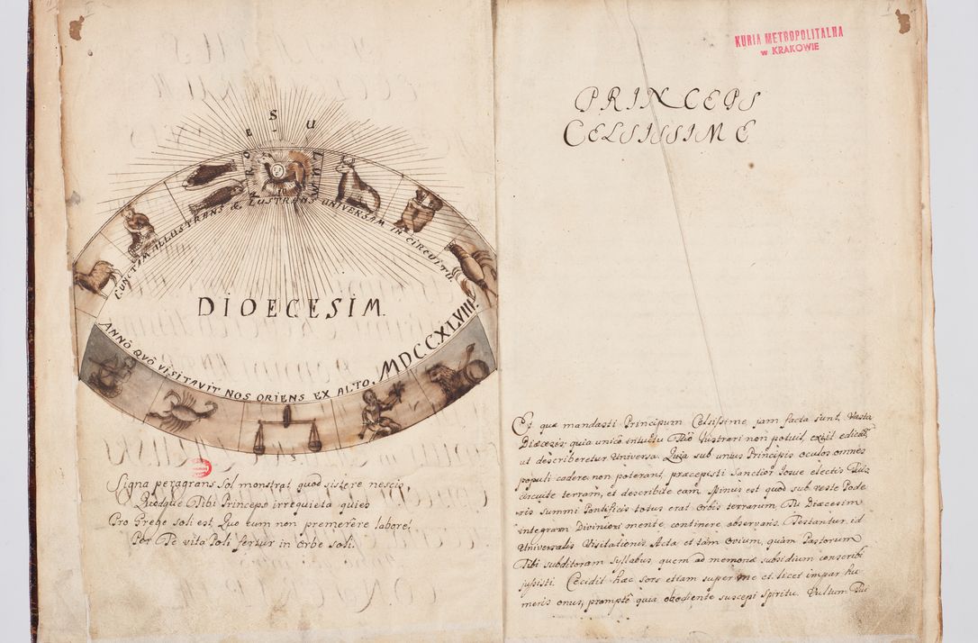 Zdjęcie nr 8 dla obiektu archiwalnego: Status ecclesiarum seu acta visitationis decanatuum Novi Montis et Bythomiensis in Polonia sub auspiciis Fel. regimine Cel. Principis R.D. Andrea Stanislai Kostka comitis in Załuskie Załuski, episcopi Cracoviensis, ducis Severiae, equitis Aquilae Albae, anno quo intra (1747 et 1748) conscripta