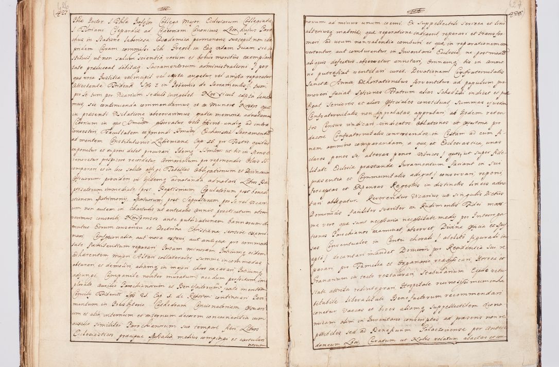 Zdjęcie nr 235 dla obiektu archiwalnego: Status ecclesiarum seu acta visitationis decanatuum Novi Montis et Bythomiensis in Polonia sub auspiciis Fel. regimine Cel. Principis R.D. Andrea Stanislai Kostka comitis in Załuskie Załuski, episcopi Cracoviensis, ducis Severiae, equitis Aquilae Albae, anno quo intra (1747 et 1748) conscripta