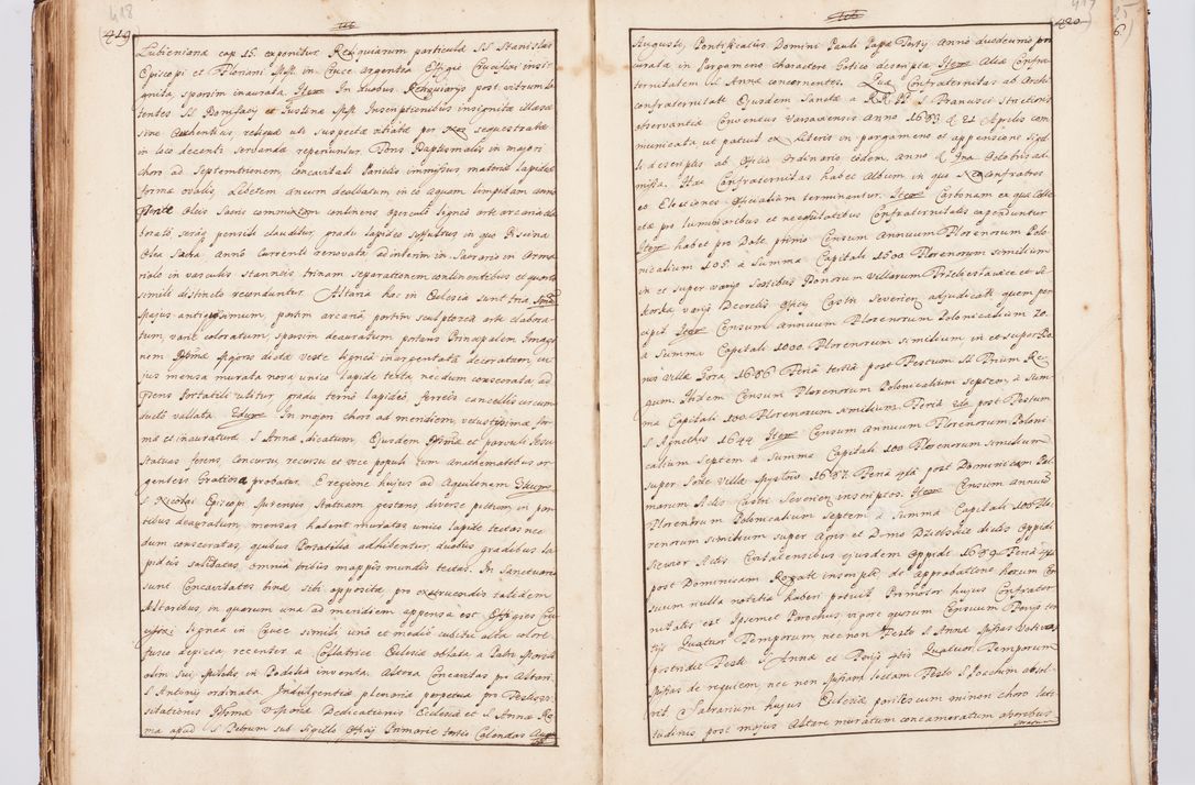 Zdjęcie nr 231 dla obiektu archiwalnego: Status ecclesiarum seu acta visitationis decanatuum Novi Montis et Bythomiensis in Polonia sub auspiciis Fel. regimine Cel. Principis R.D. Andrea Stanislai Kostka comitis in Załuskie Załuski, episcopi Cracoviensis, ducis Severiae, equitis Aquilae Albae, anno quo intra (1747 et 1748) conscripta