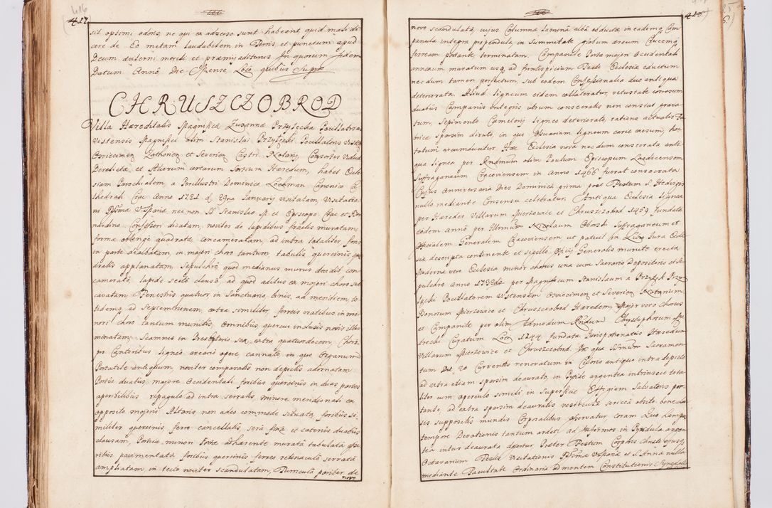Zdjęcie nr 230 dla obiektu archiwalnego: Status ecclesiarum seu acta visitationis decanatuum Novi Montis et Bythomiensis in Polonia sub auspiciis Fel. regimine Cel. Principis R.D. Andrea Stanislai Kostka comitis in Załuskie Załuski, episcopi Cracoviensis, ducis Severiae, equitis Aquilae Albae, anno quo intra (1747 et 1748) conscripta