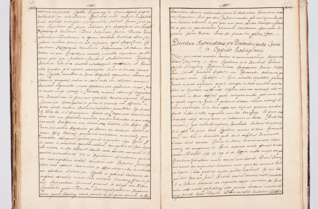 Zdjęcie nr 228 dla obiektu archiwalnego: Status ecclesiarum seu acta visitationis decanatuum Novi Montis et Bythomiensis in Polonia sub auspiciis Fel. regimine Cel. Principis R.D. Andrea Stanislai Kostka comitis in Załuskie Załuski, episcopi Cracoviensis, ducis Severiae, equitis Aquilae Albae, anno quo intra (1747 et 1748) conscripta