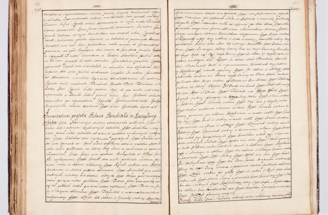 Zdjęcie nr 217 dla obiektu archiwalnego: Status ecclesiarum seu acta visitationis decanatuum Novi Montis et Bythomiensis in Polonia sub auspiciis Fel. regimine Cel. Principis R.D. Andrea Stanislai Kostka comitis in Załuskie Załuski, episcopi Cracoviensis, ducis Severiae, equitis Aquilae Albae, anno quo intra (1747 et 1748) conscripta