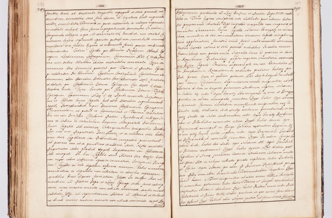 Zdjęcie nr 215 dla obiektu archiwalnego: Status ecclesiarum seu acta visitationis decanatuum Novi Montis et Bythomiensis in Polonia sub auspiciis Fel. regimine Cel. Principis R.D. Andrea Stanislai Kostka comitis in Załuskie Załuski, episcopi Cracoviensis, ducis Severiae, equitis Aquilae Albae, anno quo intra (1747 et 1748) conscripta