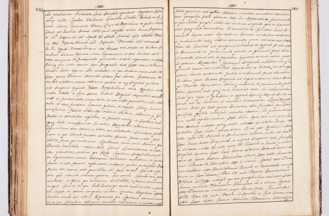 Zdjęcie nr 213 dla obiektu archiwalnego: Status ecclesiarum seu acta visitationis decanatuum Novi Montis et Bythomiensis in Polonia sub auspiciis Fel. regimine Cel. Principis R.D. Andrea Stanislai Kostka comitis in Załuskie Załuski, episcopi Cracoviensis, ducis Severiae, equitis Aquilae Albae, anno quo intra (1747 et 1748) conscripta