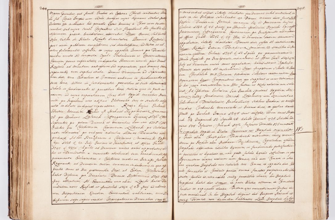 Zdjęcie nr 192 dla obiektu archiwalnego: Status ecclesiarum seu acta visitationis decanatuum Novi Montis et Bythomiensis in Polonia sub auspiciis Fel. regimine Cel. Principis R.D. Andrea Stanislai Kostka comitis in Załuskie Załuski, episcopi Cracoviensis, ducis Severiae, equitis Aquilae Albae, anno quo intra (1747 et 1748) conscripta