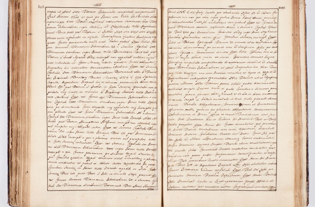 Zdjęcie nr 191 dla obiektu archiwalnego: Status ecclesiarum seu acta visitationis decanatuum Novi Montis et Bythomiensis in Polonia sub auspiciis Fel. regimine Cel. Principis R.D. Andrea Stanislai Kostka comitis in Załuskie Załuski, episcopi Cracoviensis, ducis Severiae, equitis Aquilae Albae, anno quo intra (1747 et 1748) conscripta