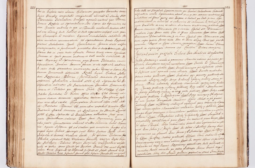 Zdjęcie nr 181 dla obiektu archiwalnego: Status ecclesiarum seu acta visitationis decanatuum Novi Montis et Bythomiensis in Polonia sub auspiciis Fel. regimine Cel. Principis R.D. Andrea Stanislai Kostka comitis in Załuskie Załuski, episcopi Cracoviensis, ducis Severiae, equitis Aquilae Albae, anno quo intra (1747 et 1748) conscripta