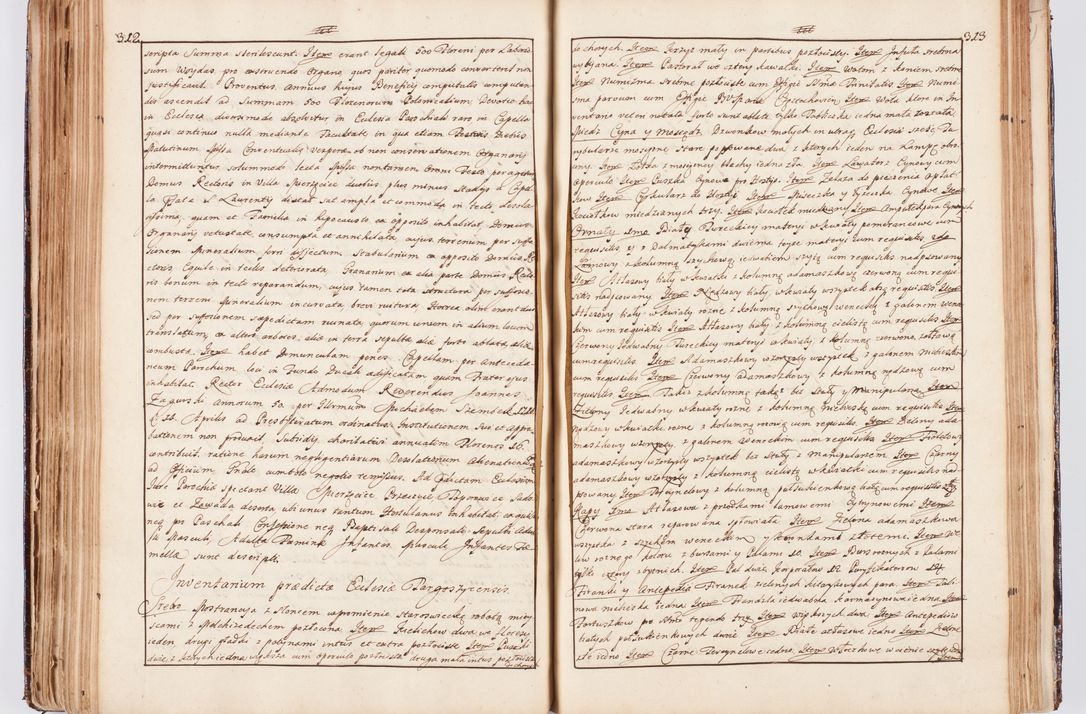 Zdjęcie nr 176 dla obiektu archiwalnego: Status ecclesiarum seu acta visitationis decanatuum Novi Montis et Bythomiensis in Polonia sub auspiciis Fel. regimine Cel. Principis R.D. Andrea Stanislai Kostka comitis in Załuskie Załuski, episcopi Cracoviensis, ducis Severiae, equitis Aquilae Albae, anno quo intra (1747 et 1748) conscripta