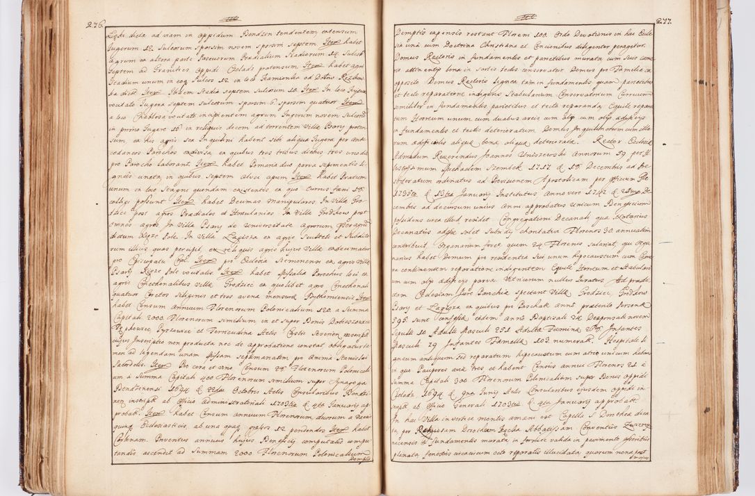 Zdjęcie nr 159 dla obiektu archiwalnego: Status ecclesiarum seu acta visitationis decanatuum Novi Montis et Bythomiensis in Polonia sub auspiciis Fel. regimine Cel. Principis R.D. Andrea Stanislai Kostka comitis in Załuskie Załuski, episcopi Cracoviensis, ducis Severiae, equitis Aquilae Albae, anno quo intra (1747 et 1748) conscripta