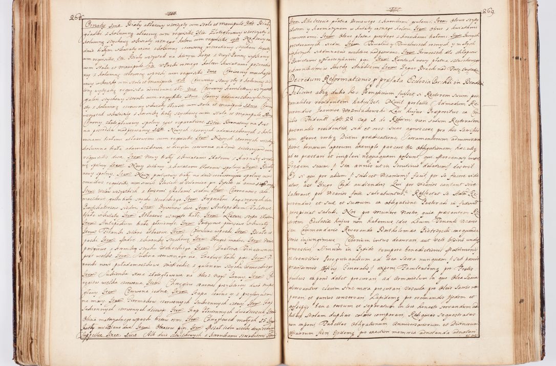 Zdjęcie nr 155 dla obiektu archiwalnego: Status ecclesiarum seu acta visitationis decanatuum Novi Montis et Bythomiensis in Polonia sub auspiciis Fel. regimine Cel. Principis R.D. Andrea Stanislai Kostka comitis in Załuskie Załuski, episcopi Cracoviensis, ducis Severiae, equitis Aquilae Albae, anno quo intra (1747 et 1748) conscripta