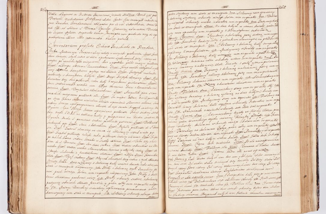 Zdjęcie nr 153 dla obiektu archiwalnego: Status ecclesiarum seu acta visitationis decanatuum Novi Montis et Bythomiensis in Polonia sub auspiciis Fel. regimine Cel. Principis R.D. Andrea Stanislai Kostka comitis in Załuskie Załuski, episcopi Cracoviensis, ducis Severiae, equitis Aquilae Albae, anno quo intra (1747 et 1748) conscripta