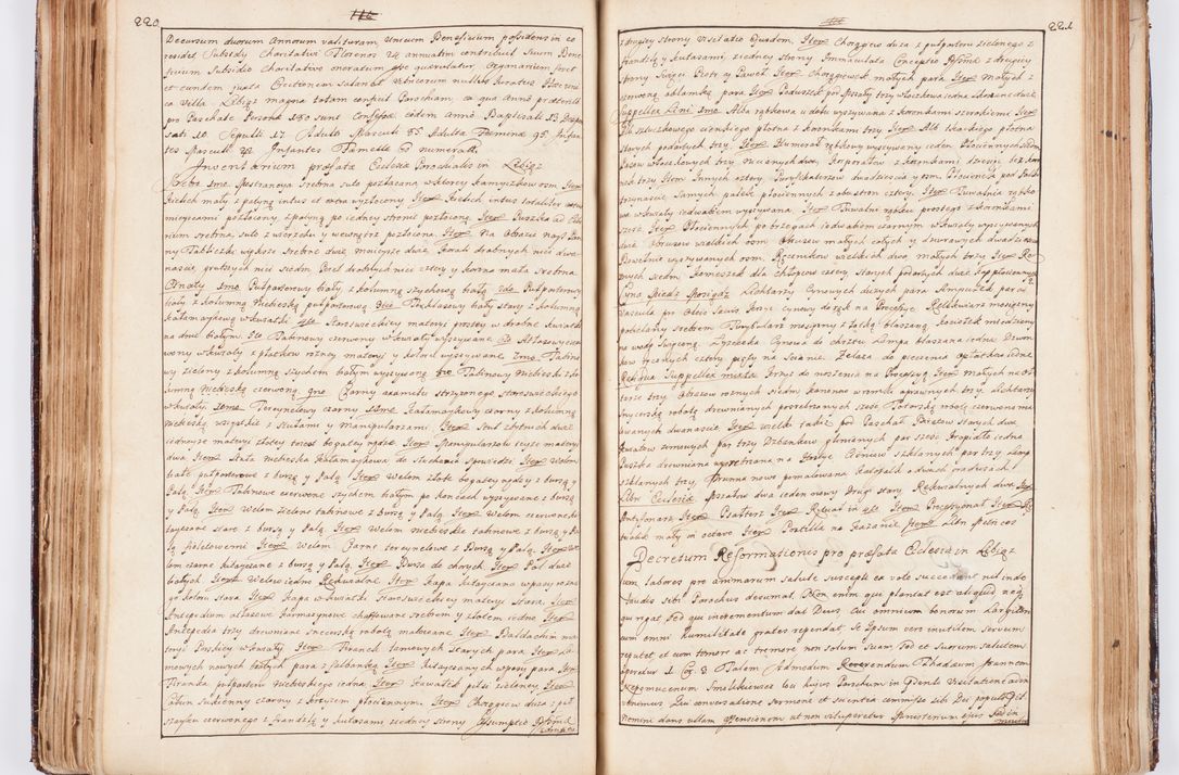 Zdjęcie nr 129 dla obiektu archiwalnego: Status ecclesiarum seu acta visitationis decanatuum Novi Montis et Bythomiensis in Polonia sub auspiciis Fel. regimine Cel. Principis R.D. Andrea Stanislai Kostka comitis in Załuskie Załuski, episcopi Cracoviensis, ducis Severiae, equitis Aquilae Albae, anno quo intra (1747 et 1748) conscripta