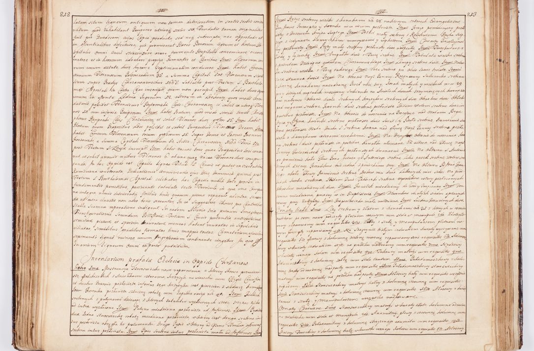 Zdjęcie nr 125 dla obiektu archiwalnego: Status ecclesiarum seu acta visitationis decanatuum Novi Montis et Bythomiensis in Polonia sub auspiciis Fel. regimine Cel. Principis R.D. Andrea Stanislai Kostka comitis in Załuskie Załuski, episcopi Cracoviensis, ducis Severiae, equitis Aquilae Albae, anno quo intra (1747 et 1748) conscripta