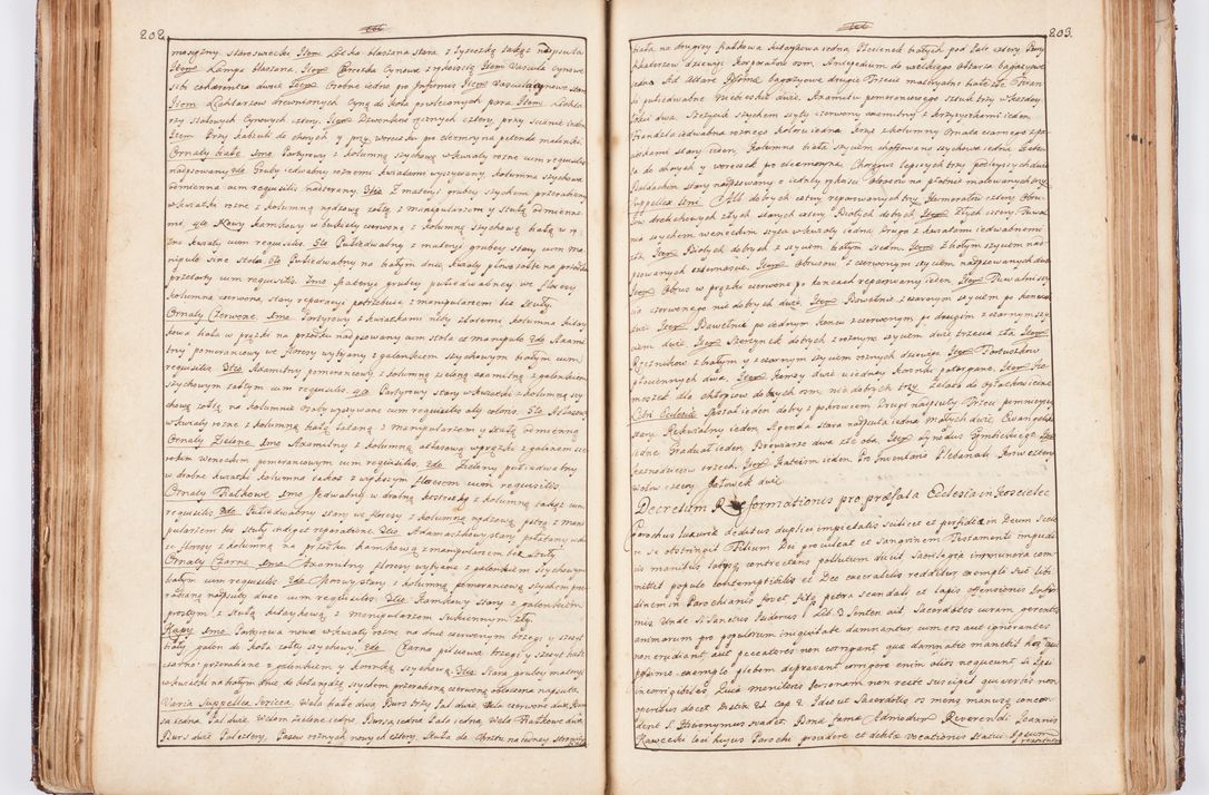 Zdjęcie nr 120 dla obiektu archiwalnego: Status ecclesiarum seu acta visitationis decanatuum Novi Montis et Bythomiensis in Polonia sub auspiciis Fel. regimine Cel. Principis R.D. Andrea Stanislai Kostka comitis in Załuskie Załuski, episcopi Cracoviensis, ducis Severiae, equitis Aquilae Albae, anno quo intra (1747 et 1748) conscripta