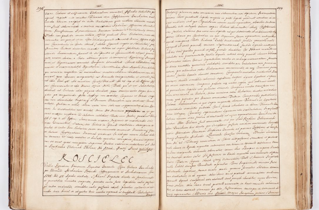 Zdjęcie nr 118 dla obiektu archiwalnego: Status ecclesiarum seu acta visitationis decanatuum Novi Montis et Bythomiensis in Polonia sub auspiciis Fel. regimine Cel. Principis R.D. Andrea Stanislai Kostka comitis in Załuskie Załuski, episcopi Cracoviensis, ducis Severiae, equitis Aquilae Albae, anno quo intra (1747 et 1748) conscripta