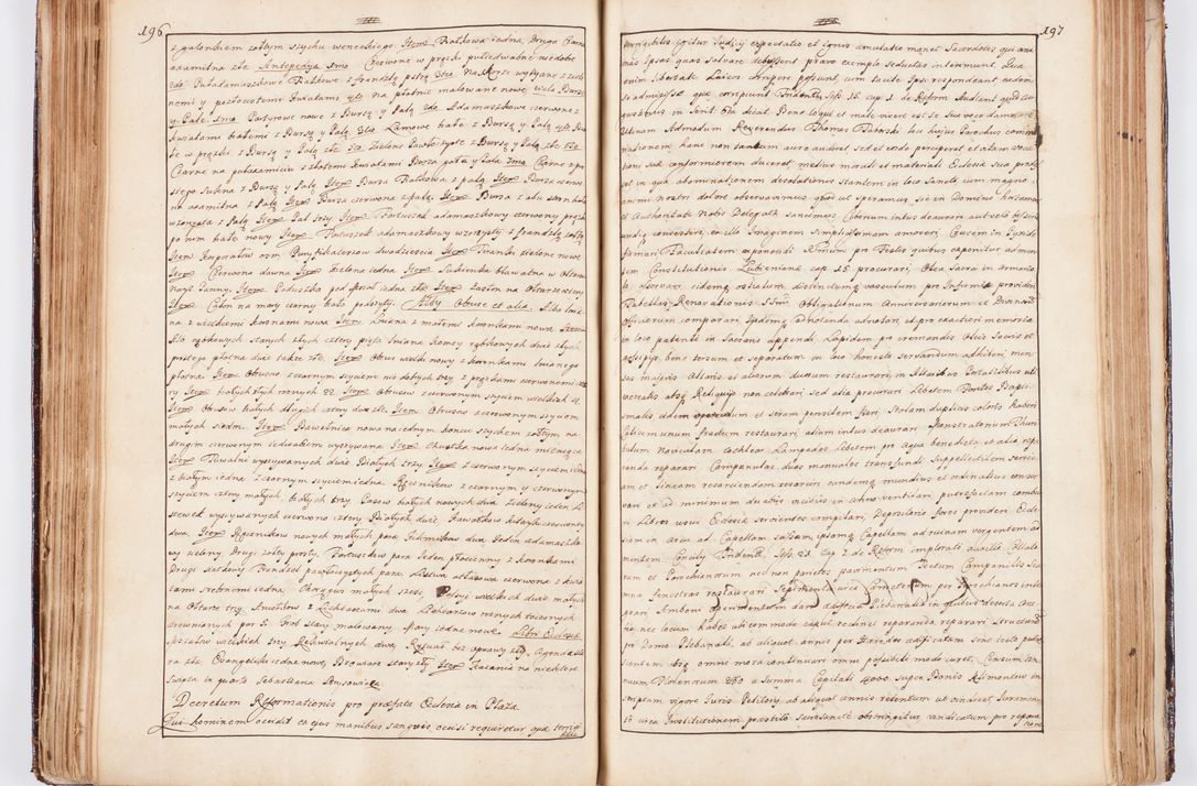 Zdjęcie nr 117 dla obiektu archiwalnego: Status ecclesiarum seu acta visitationis decanatuum Novi Montis et Bythomiensis in Polonia sub auspiciis Fel. regimine Cel. Principis R.D. Andrea Stanislai Kostka comitis in Załuskie Załuski, episcopi Cracoviensis, ducis Severiae, equitis Aquilae Albae, anno quo intra (1747 et 1748) conscripta