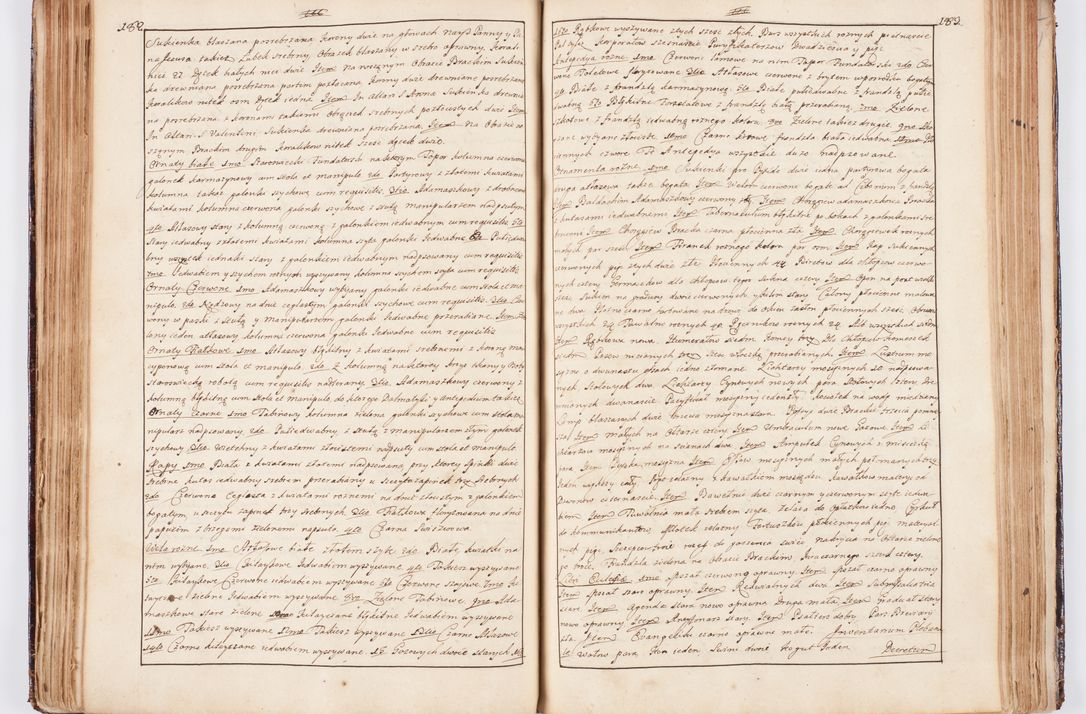 Zdjęcie nr 110 dla obiektu archiwalnego: Status ecclesiarum seu acta visitationis decanatuum Novi Montis et Bythomiensis in Polonia sub auspiciis Fel. regimine Cel. Principis R.D. Andrea Stanislai Kostka comitis in Załuskie Załuski, episcopi Cracoviensis, ducis Severiae, equitis Aquilae Albae, anno quo intra (1747 et 1748) conscripta