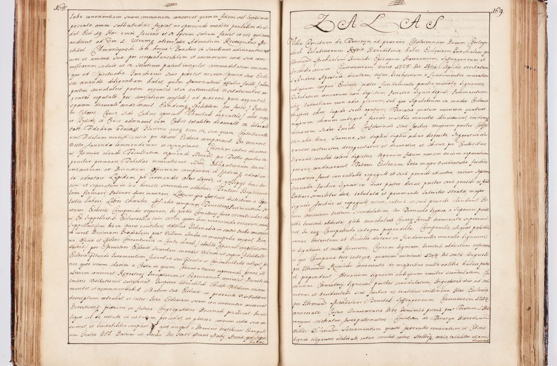 Zdjęcie nr 102 dla obiektu archiwalnego: Status ecclesiarum seu acta visitationis decanatuum Novi Montis et Bythomiensis in Polonia sub auspiciis Fel. regimine Cel. Principis R.D. Andrea Stanislai Kostka comitis in Załuskie Załuski, episcopi Cracoviensis, ducis Severiae, equitis Aquilae Albae, anno quo intra (1747 et 1748) conscripta