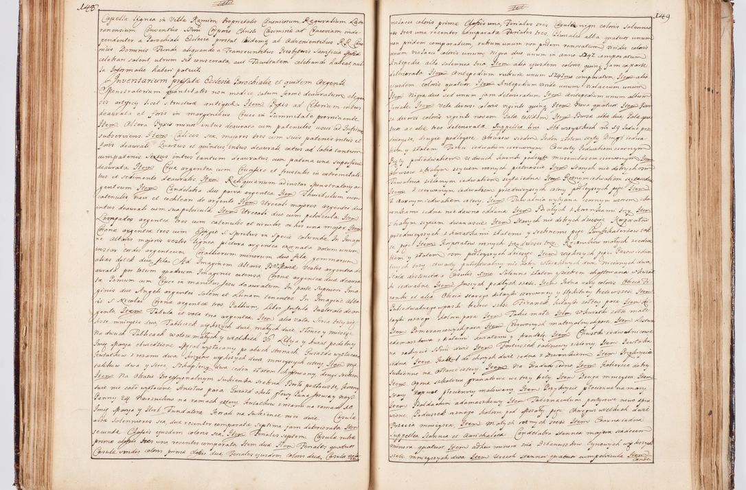 Zdjęcie nr 92 dla obiektu archiwalnego: Status ecclesiarum seu acta visitationis decanatuum Novi Montis et Bythomiensis in Polonia sub auspiciis Fel. regimine Cel. Principis R.D. Andrea Stanislai Kostka comitis in Załuskie Załuski, episcopi Cracoviensis, ducis Severiae, equitis Aquilae Albae, anno quo intra (1747 et 1748) conscripta