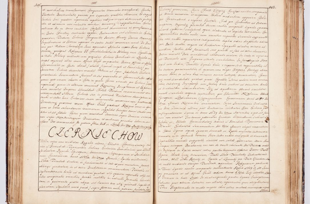 Zdjęcie nr 89 dla obiektu archiwalnego: Status ecclesiarum seu acta visitationis decanatuum Novi Montis et Bythomiensis in Polonia sub auspiciis Fel. regimine Cel. Principis R.D. Andrea Stanislai Kostka comitis in Załuskie Załuski, episcopi Cracoviensis, ducis Severiae, equitis Aquilae Albae, anno quo intra (1747 et 1748) conscripta