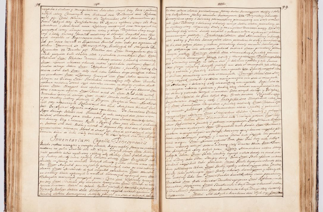 Zdjęcie nr 66 dla obiektu archiwalnego: Status ecclesiarum seu acta visitationis decanatuum Novi Montis et Bythomiensis in Polonia sub auspiciis Fel. regimine Cel. Principis R.D. Andrea Stanislai Kostka comitis in Załuskie Załuski, episcopi Cracoviensis, ducis Severiae, equitis Aquilae Albae, anno quo intra (1747 et 1748) conscripta
