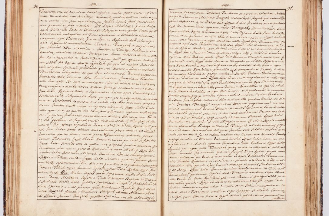 Zdjęcie nr 64 dla obiektu archiwalnego: Status ecclesiarum seu acta visitationis decanatuum Novi Montis et Bythomiensis in Polonia sub auspiciis Fel. regimine Cel. Principis R.D. Andrea Stanislai Kostka comitis in Załuskie Załuski, episcopi Cracoviensis, ducis Severiae, equitis Aquilae Albae, anno quo intra (1747 et 1748) conscripta