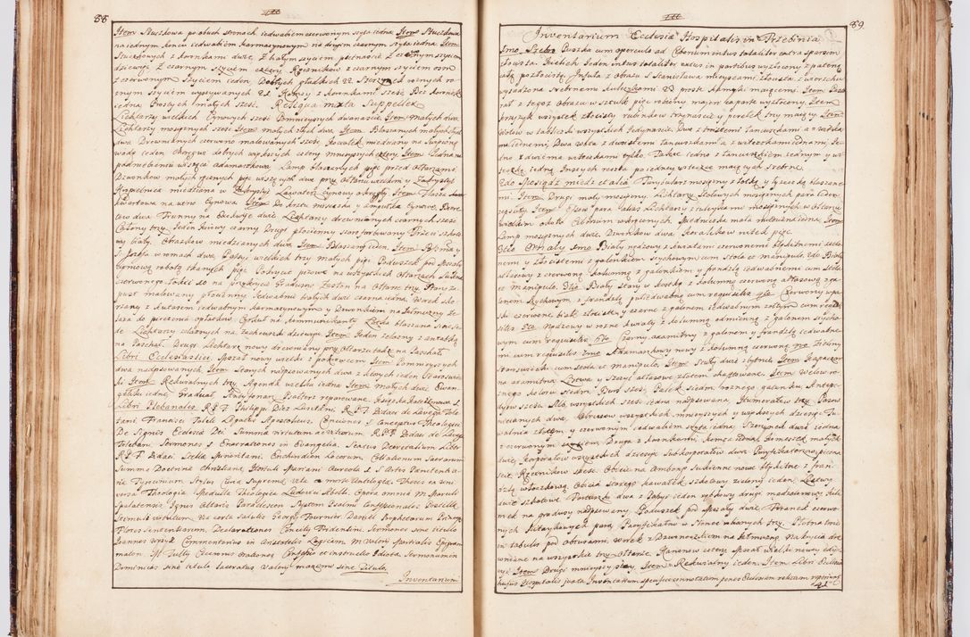 Zdjęcie nr 61 dla obiektu archiwalnego: Status ecclesiarum seu acta visitationis decanatuum Novi Montis et Bythomiensis in Polonia sub auspiciis Fel. regimine Cel. Principis R.D. Andrea Stanislai Kostka comitis in Załuskie Załuski, episcopi Cracoviensis, ducis Severiae, equitis Aquilae Albae, anno quo intra (1747 et 1748) conscripta