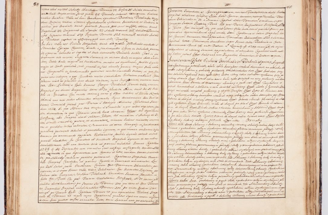 Zdjęcie nr 59 dla obiektu archiwalnego: Status ecclesiarum seu acta visitationis decanatuum Novi Montis et Bythomiensis in Polonia sub auspiciis Fel. regimine Cel. Principis R.D. Andrea Stanislai Kostka comitis in Załuskie Załuski, episcopi Cracoviensis, ducis Severiae, equitis Aquilae Albae, anno quo intra (1747 et 1748) conscripta