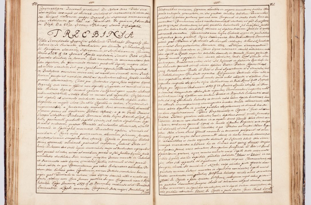 Zdjęcie nr 57 dla obiektu archiwalnego: Status ecclesiarum seu acta visitationis decanatuum Novi Montis et Bythomiensis in Polonia sub auspiciis Fel. regimine Cel. Principis R.D. Andrea Stanislai Kostka comitis in Załuskie Załuski, episcopi Cracoviensis, ducis Severiae, equitis Aquilae Albae, anno quo intra (1747 et 1748) conscripta