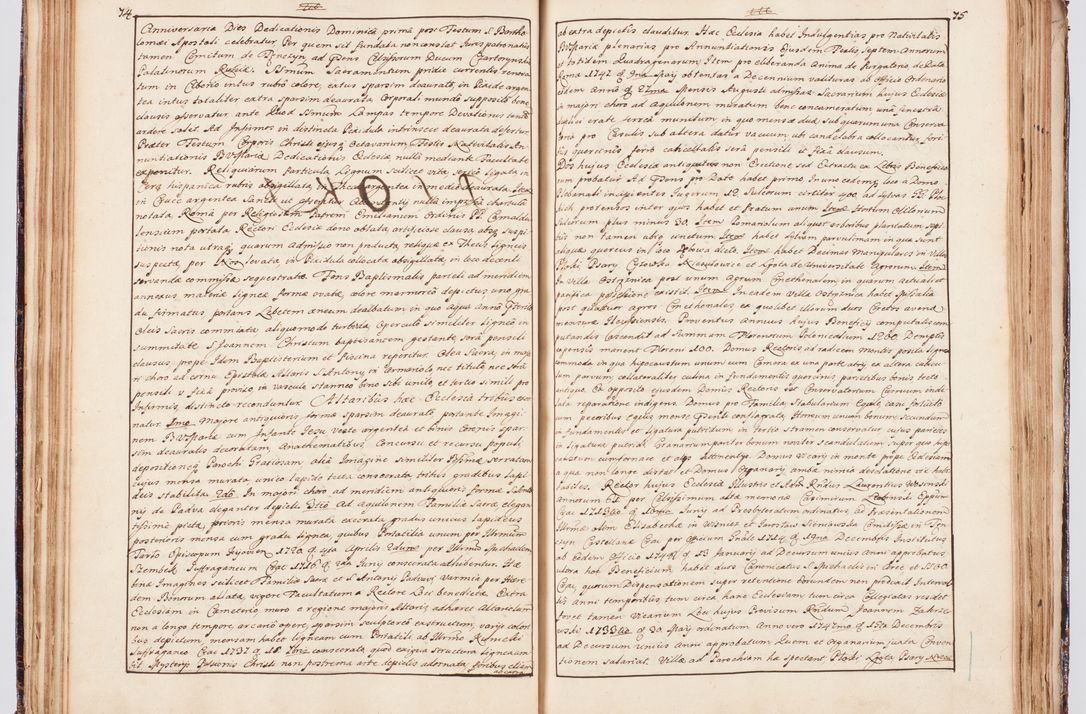 Zdjęcie nr 53 dla obiektu archiwalnego: Status ecclesiarum seu acta visitationis decanatuum Novi Montis et Bythomiensis in Polonia sub auspiciis Fel. regimine Cel. Principis R.D. Andrea Stanislai Kostka comitis in Załuskie Załuski, episcopi Cracoviensis, ducis Severiae, equitis Aquilae Albae, anno quo intra (1747 et 1748) conscripta