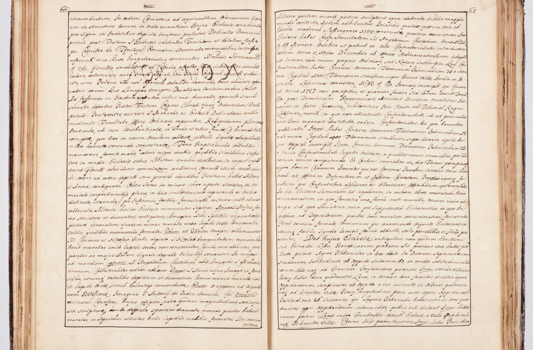 Zdjęcie nr 49 dla obiektu archiwalnego: Status ecclesiarum seu acta visitationis decanatuum Novi Montis et Bythomiensis in Polonia sub auspiciis Fel. regimine Cel. Principis R.D. Andrea Stanislai Kostka comitis in Załuskie Załuski, episcopi Cracoviensis, ducis Severiae, equitis Aquilae Albae, anno quo intra (1747 et 1748) conscripta