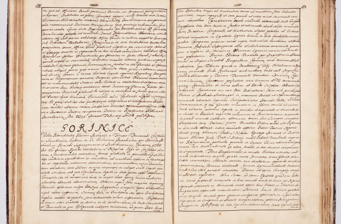 Zdjęcie nr 45 dla obiektu archiwalnego: Status ecclesiarum seu acta visitationis decanatuum Novi Montis et Bythomiensis in Polonia sub auspiciis Fel. regimine Cel. Principis R.D. Andrea Stanislai Kostka comitis in Załuskie Załuski, episcopi Cracoviensis, ducis Severiae, equitis Aquilae Albae, anno quo intra (1747 et 1748) conscripta